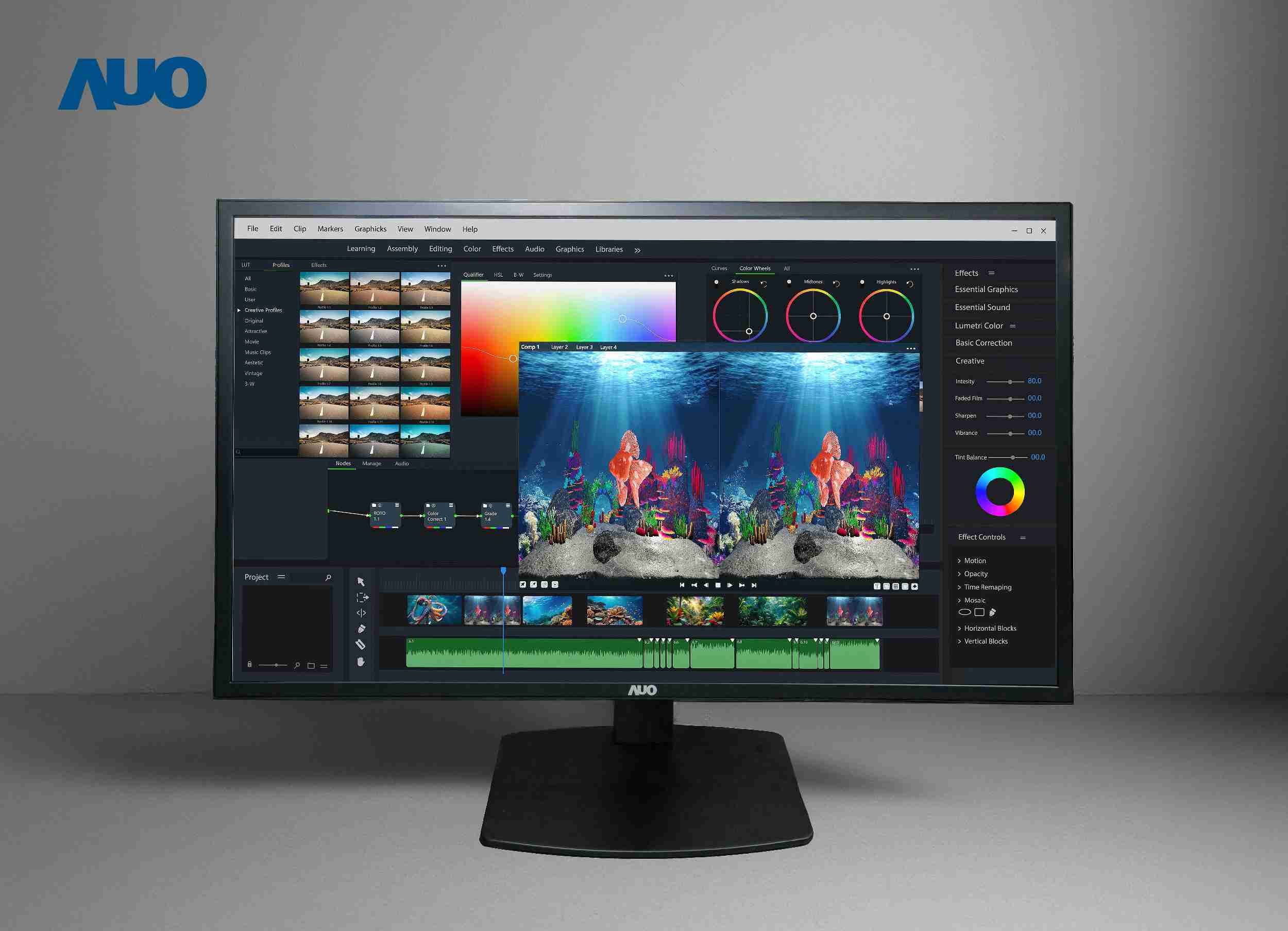 NG大舞台开发32吋2D/3D专业桌上型显示器，，，，拥有8K4K超高分辨率，，，，并以低串扰算法优化3D显示效果，，，，搭载自动眼球追踪功能，，，，能实时调整3D图像，，，进行实时2D与3D无缝共存窗口，，，提供图像设计工作者突破二维接口的崭新工作氛围与效率